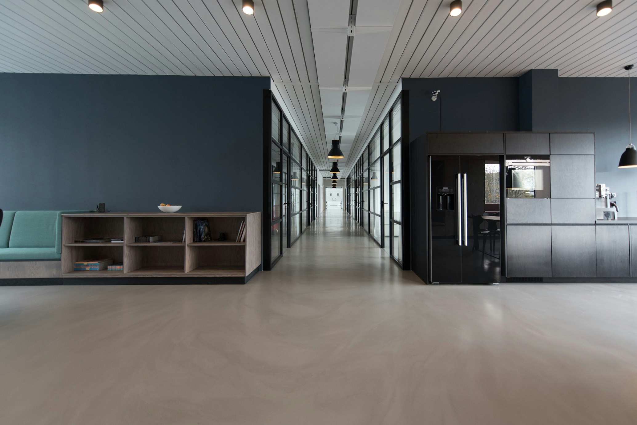 Modern office environment
